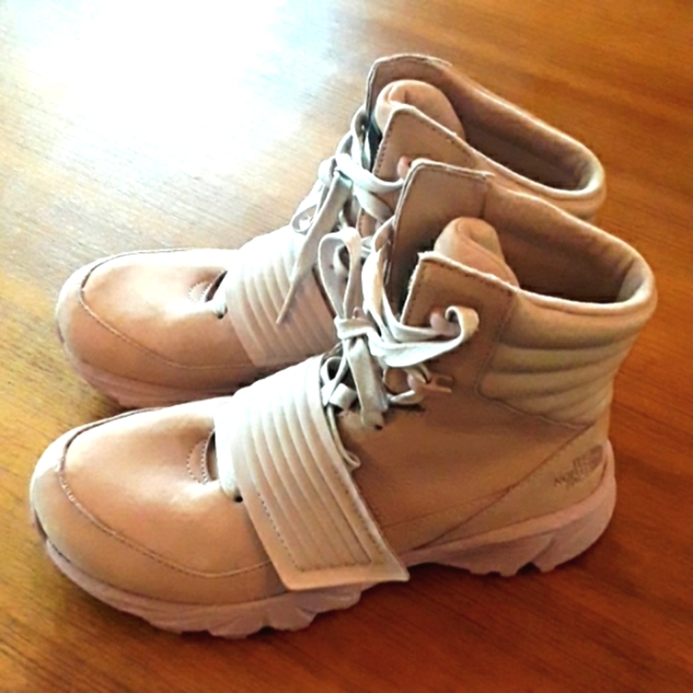 The North Face Boots Pink Leather